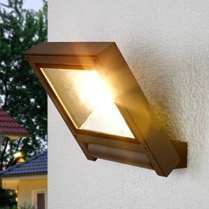 Reflektor zewnętrzny LED Maica, antracytowy, obrotowy, IP65 Maica Lucande, czarny, aluminium, nowoczesny