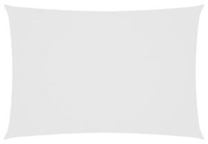Prostokątny żagiel ogrodowy, tkanina oxford, 2,5x4,5 m, biały