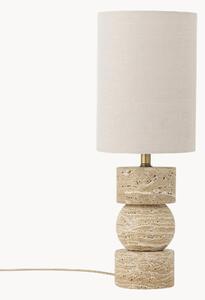 Lampa stołowa z trawertynu Marci