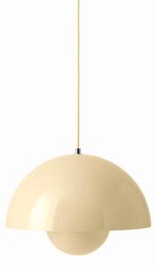 Lampa Wisząca &Tradition, Flowerpot VP7, ściemnialny, beżowy, salon, metal, design