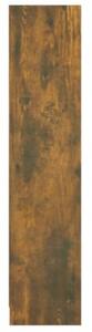 Szafka na książki, przydymiony dąb, 60x24x109 cm