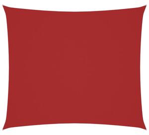Prostokątny żagiel ogrodowy, tkanina oxford, 2x2,5 m, czerwony