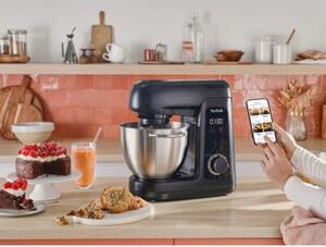 Robot kuchenny planetarny TEFAL Bake Partner Pro QB5458F0 1100W z maszynką do mięsa blenderem kielichowym i szatkownicą