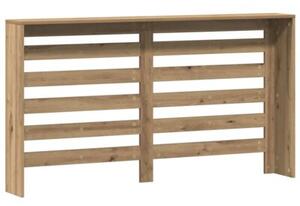 Osłona na grzejnik, dąb artisan, 149x20x82 cm