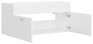 Szafka pod umywalkę, biała, 100x38,5x46 cm