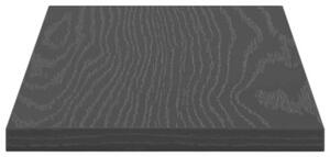 Półka na książki 4 szt. czarny 40 x 20 x 1,5 cm