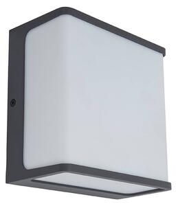 LUTEC Kinkiet LED Doblo, prostokąt, 15cm, 4 000 K