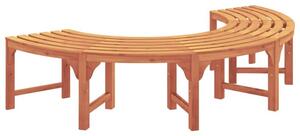 Ławka drzewna naturalny 160 x 80 x 45cm