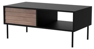 Åawa CAMA MEBLE Cortina 100x55x45 cm Czarno-orzechowy