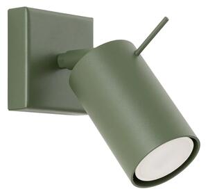 Oliwkowy kinkiet w loftowym stylu - M062 T6-N49