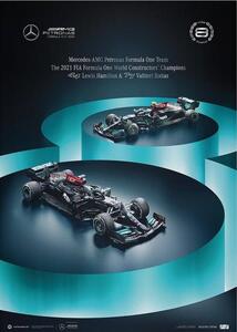 Druk artystyczny Mercedes-amg Petronas F1 Team - 8 Titles, Automobilist