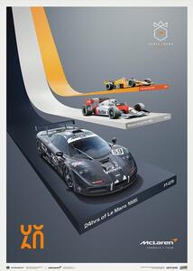 Druk artystyczny McLaren Racing - The Triple Crown - 60th Anniversary