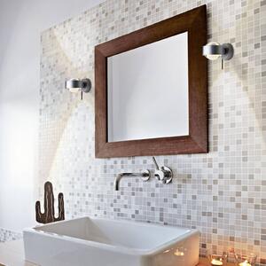 Top Light Kinkiet Puk Wall Mini Plus, matowy chrom, szkło, obrotowy
