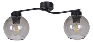 Dwupunktowa lampa sufitowa z dymionymi kloszami - A796-Ifitri