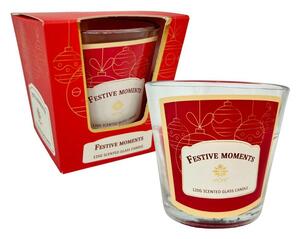 Świeca Arome w szkle, Festive Moments, 120 g