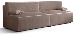 Beżowa rozkładana sofa R6-T85