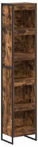 Szafka na książki dąb dymny 40 x 30 x 189,5 cm