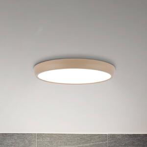 Briloner Lampa sufitowa Navaro, kremowy / amber, przedpokój, metal, nowoczesny
