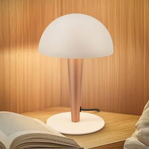Briloner Lampa stołowa Wanda, brązowy / rdzawy, przedpokój, metal, nowoczesny