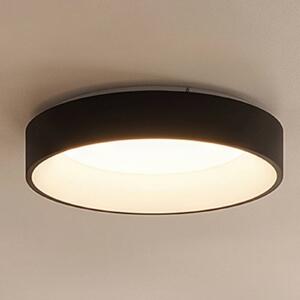 Lampa sufitowa LED Aleksi Arcchio, możliwość ściemniania, czarny, kuchnia, metal, nowoczesny