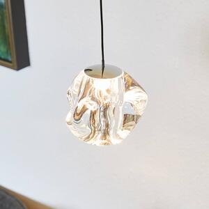 LOOM DESIGN Lampa wisząca Ice Ball, możliwość ściemniania, chromowy / srebrny, salon / jadalnia, tworzywo sztuczne, nowoczesny