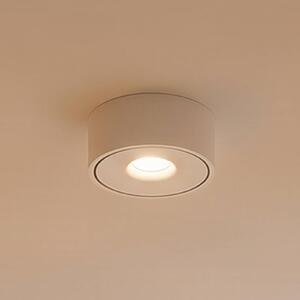Lampa sufitowa LED Ranka Arcchio, możliwość ściemniania, biały / opal, przedpokój, aluminium, nowoczesny