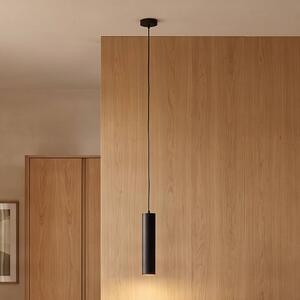 Lampa wisząca Neliyah PRIOS, możliwość ściemniania, czarny, salon / jadalnia, metal, nowoczesny