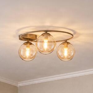 Lampa sufitowa Sopra EMIBIG LIGHTING, możliwość ściemniania, kremowy / amber, salon / jadalnia, szkło, nowoczesny