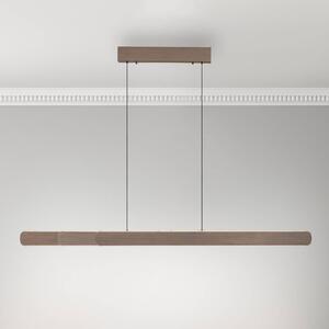 Paul Neuhaus Lampa wisząca Adriana, możliwość ściemniania, brązowy / rdzawy, salon / jadalnia, aluminium, nowoczesny