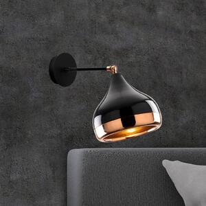 Opviq Kinkiet Yildo 6901, czarny/miedziany, metal