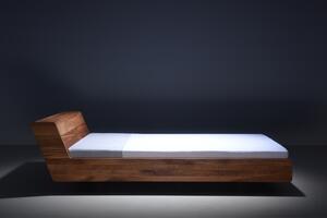 LUGO - wysokojakościowe, nowoczesne i ponadczasowe łóżko drewniane z nietuzinkowym zagłówkiem