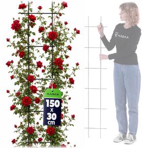 Drabinka na kwiaty Russi metalowa 150 cm, czarna