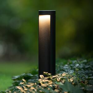 Lucide Słupek oświetleniowy LED Combo, czarny, 65 cm, aluminium, IP54