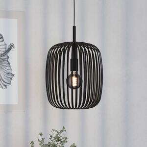 EGLO Lampa wisząca Romazzina, możliwość ściemniania, czarny, salon / jadalnia, metal, nowoczesny