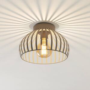 EGLO Lampa sufitowa Mogano 3, możliwość ściemniania, kremowy / amber, salon / jadalnia, metal, nowoczesny