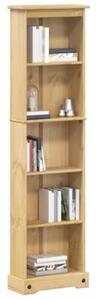 Biblioteczka corona, 46x20x170 cm, lite drewno sosnowe
