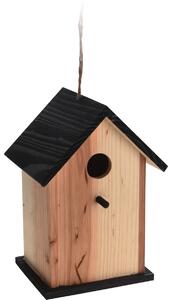 Budka dla ptaków Bird house brązowy, 15,5 x 13 x 22 cm