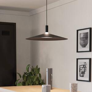 EGLO Inteligentny żyrandol LED Conomavilla-Z, czarna, Ø 45 cm CCT RGB możliwość ściemniania, czarny, salon / jadalnia, metal, nowoczesny