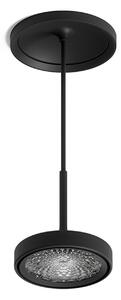 Lampa Wisząca Sigor, Nivo, ściemnialny, czarny, salon, aluminium, nowoczesny