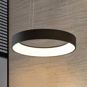 Lampa wisząca Aleksi Arcchio, możliwość ściemniania, czarny, kuchnia, metal, nowoczesny