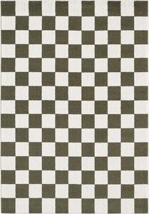 Zielony/kremowy dywan 160x230 cm Bistro – ESTE