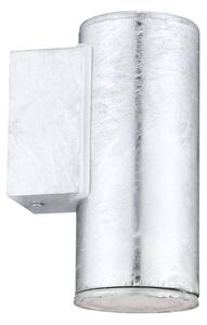 EGLO Kinkiet zewnętrzny Riga 4, srebrny, 3 W, 15 cm, 30908