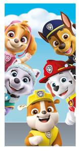Bawełniany ręcznik dziecięcy 70x140 cm Paw Patrol – Jerry Fabrics