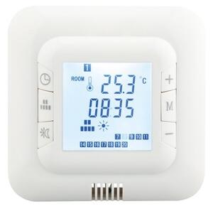 Termostat HT-01 białyDo elektrycznego ogrzewania podłogowego z technologią TWIN