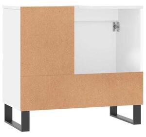 Szafka łazienkowa, biała, 65x33x60 cm, materiał drewnopochodny