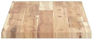 Półki ścienne, 3 szt., 100x30x2 cm, surowe lite drewno akacjowe