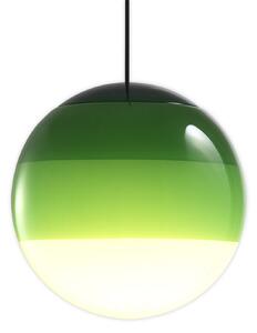 Lampa Wisząca MARSET, Dipping Light, ściemnialny, zielony, salon, szkło, design