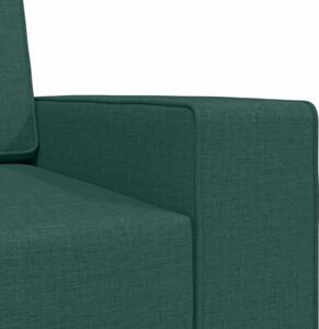 Sofa bed ciemna zieleÅ 245 x 78 x 77 cm tkanina