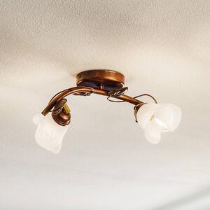 Lamkur Lampa sufitowa Siena, styl florencki, 2-punktowa