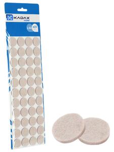 Podkładki filcowe Sort pod meble okrągłe 20mm beż zestaw 44 sztuk